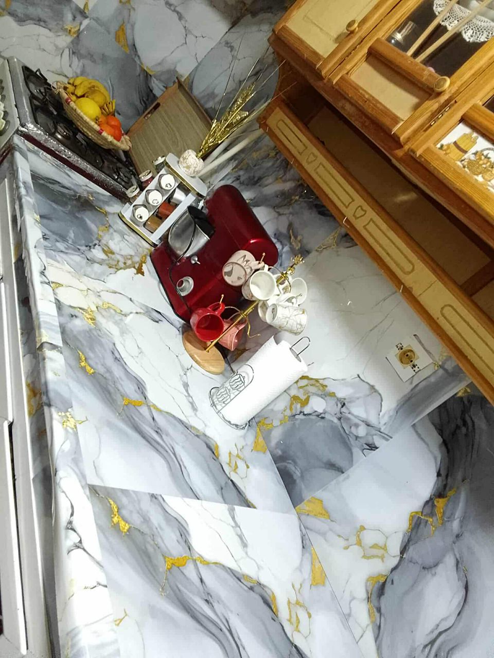 بديل الرخام اللاصق 60*60 سم